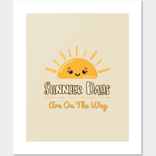 Sunnier Days Ahead: The Story Behind My Smiling Sun Tee Posters and Art